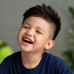 Oliver smiling